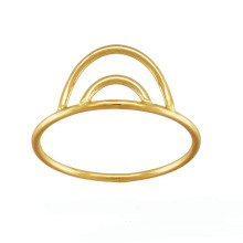 KGR110 Hot sale 14k Gold Filled simple Band Ring for women